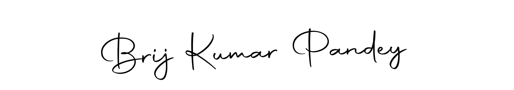 Make a short Brij Kumar Pandey signature style. Manage your documents anywhere anytime using Autography-DOLnW. Create and add eSignatures, submit forms, share and send files easily. Brij Kumar Pandey signature style 10 images and pictures png