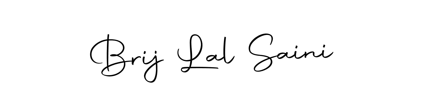 This is the best signature style for the Brij Lal Saini name. Also you like these signature font (Autography-DOLnW). Mix name signature. Brij Lal Saini signature style 10 images and pictures png