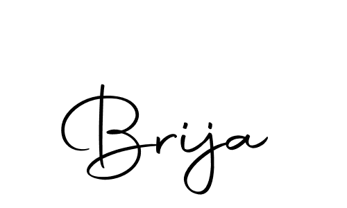 Brija stylish signature style. Best Handwritten Sign (Autography-DOLnW) for my name. Handwritten Signature Collection Ideas for my name Brija. Brija signature style 10 images and pictures png