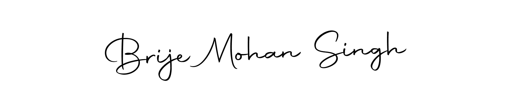 Similarly Autography-DOLnW is the best handwritten signature design. Signature creator online .You can use it as an online autograph creator for name Brije Mohan Singh. Brije Mohan Singh signature style 10 images and pictures png