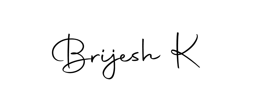 if you are searching for the best signature style for your name Brijesh K. so please give up your signature search. here we have designed multiple signature styles  using Autography-DOLnW. Brijesh K signature style 10 images and pictures png