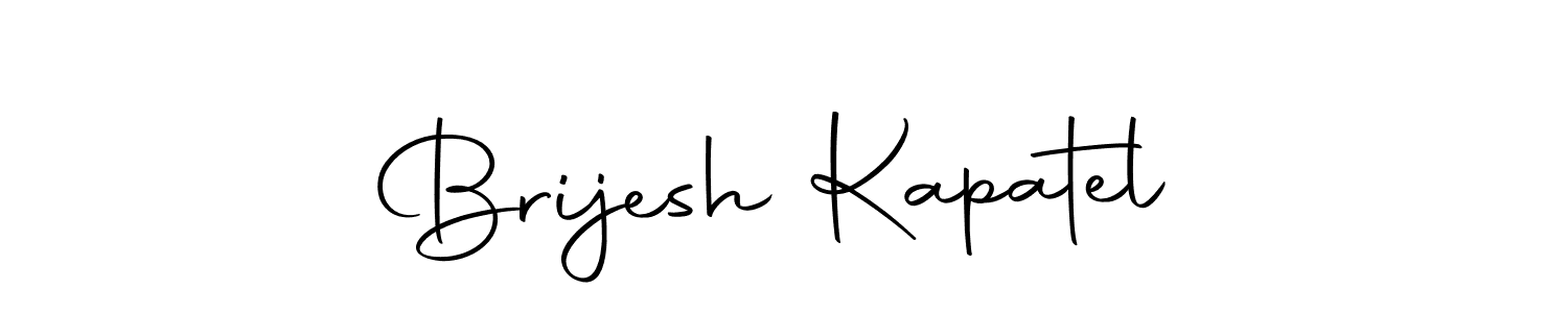 Brijesh Kapatel stylish signature style. Best Handwritten Sign (Autography-DOLnW) for my name. Handwritten Signature Collection Ideas for my name Brijesh Kapatel. Brijesh Kapatel signature style 10 images and pictures png