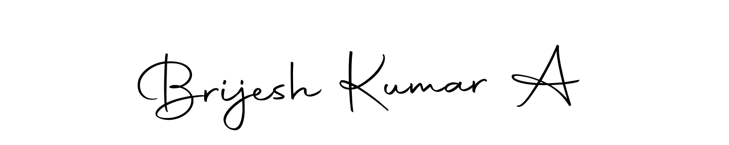 Also we have Brijesh Kumar A name is the best signature style. Create professional handwritten signature collection using Autography-DOLnW autograph style. Brijesh Kumar A signature style 10 images and pictures png