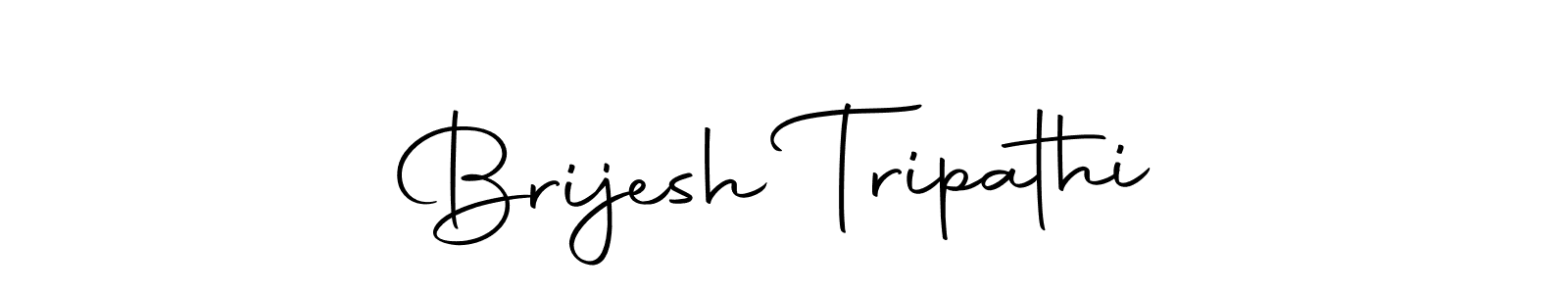 Also we have Brijesh Tripathi name is the best signature style. Create professional handwritten signature collection using Autography-DOLnW autograph style. Brijesh Tripathi signature style 10 images and pictures png