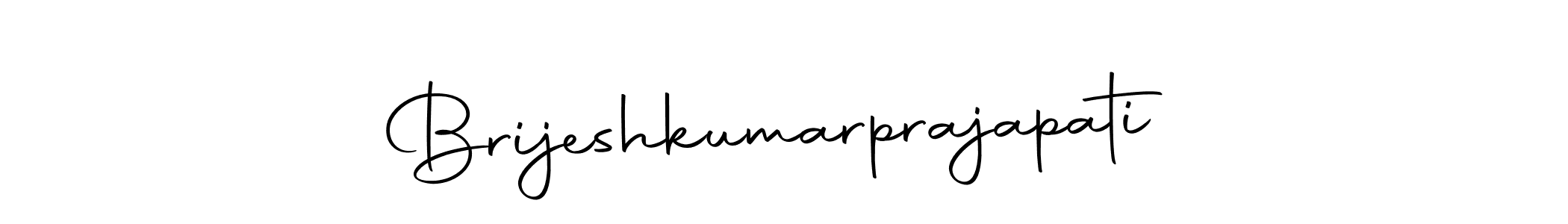 How to make Brijeshkumarprajapati signature? Autography-DOLnW is a professional autograph style. Create handwritten signature for Brijeshkumarprajapati name. Brijeshkumarprajapati signature style 10 images and pictures png