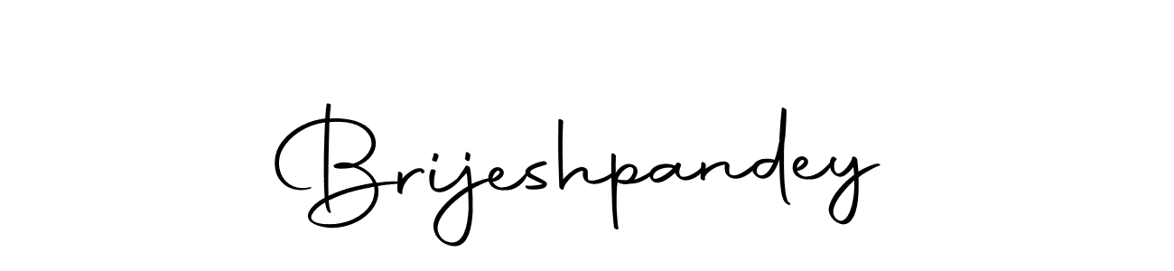 How to make Brijeshpandey name signature. Use Autography-DOLnW style for creating short signs online. This is the latest handwritten sign. Brijeshpandey signature style 10 images and pictures png