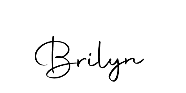 Brilyn stylish signature style. Best Handwritten Sign (Autography-DOLnW) for my name. Handwritten Signature Collection Ideas for my name Brilyn. Brilyn signature style 10 images and pictures png