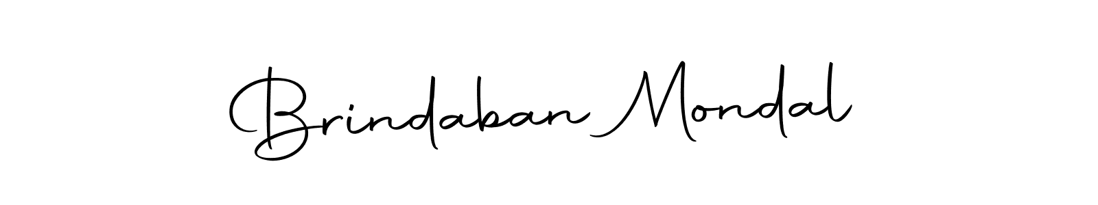 The best way (Autography-DOLnW) to make a short signature is to pick only two or three words in your name. The name Brindaban Mondal include a total of six letters. For converting this name. Brindaban Mondal signature style 10 images and pictures png