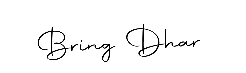 How to make Bring Dhar signature? Autography-DOLnW is a professional autograph style. Create handwritten signature for Bring Dhar name. Bring Dhar signature style 10 images and pictures png