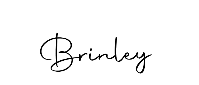 Design your own signature with our free online signature maker. With this signature software, you can create a handwritten (Autography-DOLnW) signature for name Brinley. Brinley signature style 10 images and pictures png