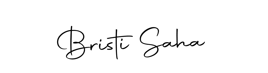 Bristi Saha stylish signature style. Best Handwritten Sign (Autography-DOLnW) for my name. Handwritten Signature Collection Ideas for my name Bristi Saha. Bristi Saha signature style 10 images and pictures png