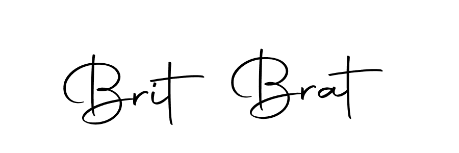 if you are searching for the best signature style for your name Brit Brat. so please give up your signature search. here we have designed multiple signature styles  using Autography-DOLnW. Brit Brat signature style 10 images and pictures png