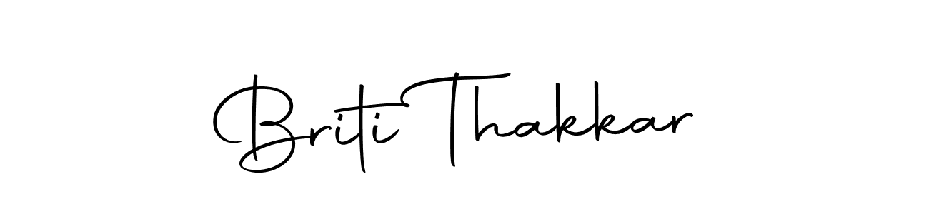 You should practise on your own different ways (Autography-DOLnW) to write your name (Briti Thakkar) in signature. don't let someone else do it for you. Briti Thakkar signature style 10 images and pictures png