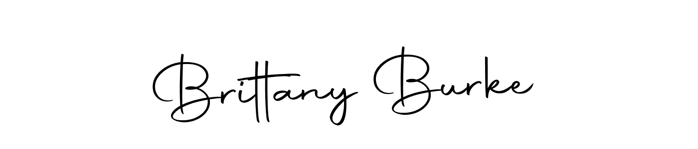 How to make Brittany Burke name signature. Use Autography-DOLnW style for creating short signs online. This is the latest handwritten sign. Brittany Burke signature style 10 images and pictures png