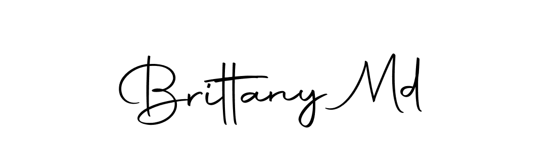 How to make Brittany Md signature? Autography-DOLnW is a professional autograph style. Create handwritten signature for Brittany Md name. Brittany Md signature style 10 images and pictures png