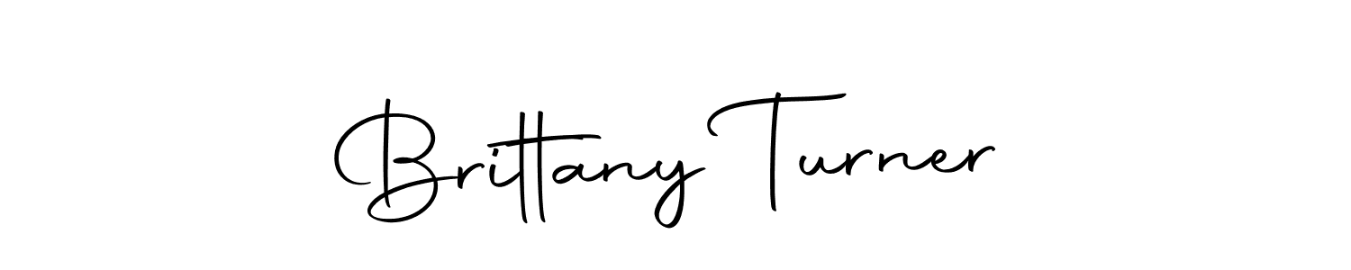 Use a signature maker to create a handwritten signature online. With this signature software, you can design (Autography-DOLnW) your own signature for name Brittany Turner. Brittany Turner signature style 10 images and pictures png