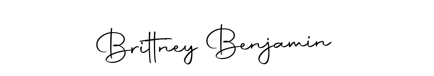 Create a beautiful signature design for name Brittney Benjamin. With this signature (Autography-DOLnW) fonts, you can make a handwritten signature for free. Brittney Benjamin signature style 10 images and pictures png