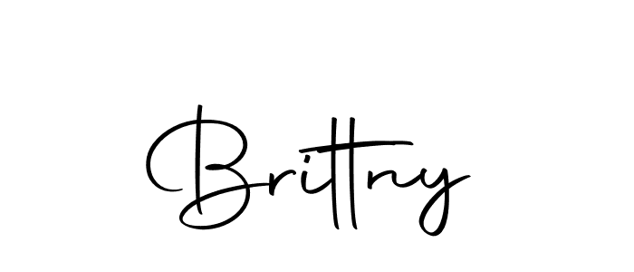 How to make Brittny name signature. Use Autography-DOLnW style for creating short signs online. This is the latest handwritten sign. Brittny signature style 10 images and pictures png