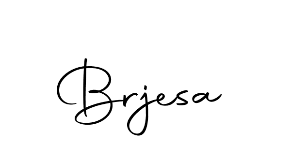 How to make Brjesa signature? Autography-DOLnW is a professional autograph style. Create handwritten signature for Brjesa name. Brjesa signature style 10 images and pictures png