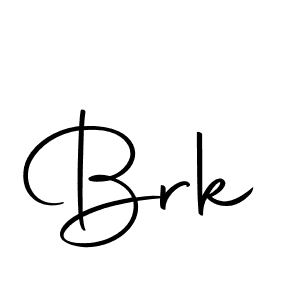 Make a beautiful signature design for name Brk. With this signature (Autography-DOLnW) style, you can create a handwritten signature for free. Brk signature style 10 images and pictures png