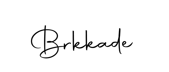 Use a signature maker to create a handwritten signature online. With this signature software, you can design (Autography-DOLnW) your own signature for name Brkkade. Brkkade signature style 10 images and pictures png