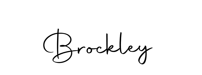 You should practise on your own different ways (Autography-DOLnW) to write your name (Brockley) in signature. don't let someone else do it for you. Brockley signature style 10 images and pictures png