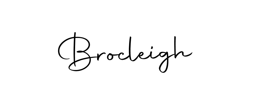 Brocleigh stylish signature style. Best Handwritten Sign (Autography-DOLnW) for my name. Handwritten Signature Collection Ideas for my name Brocleigh. Brocleigh signature style 10 images and pictures png