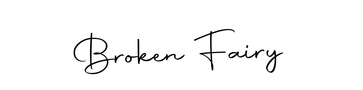The best way (Autography-DOLnW) to make a short signature is to pick only two or three words in your name. The name Broken Fairy include a total of six letters. For converting this name. Broken Fairy signature style 10 images and pictures png