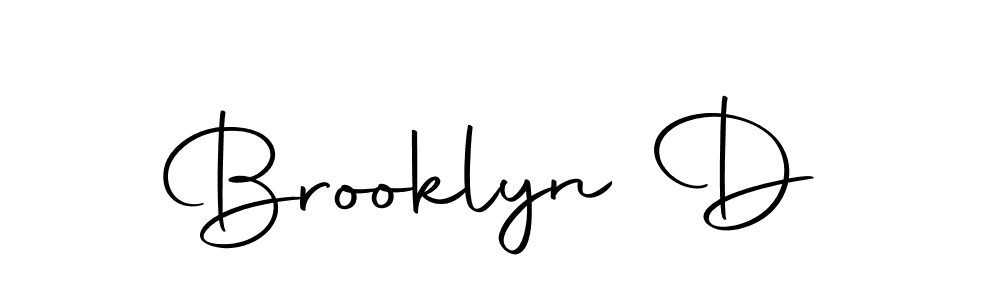 Similarly Autography-DOLnW is the best handwritten signature design. Signature creator online .You can use it as an online autograph creator for name Brooklyn D. Brooklyn D signature style 10 images and pictures png