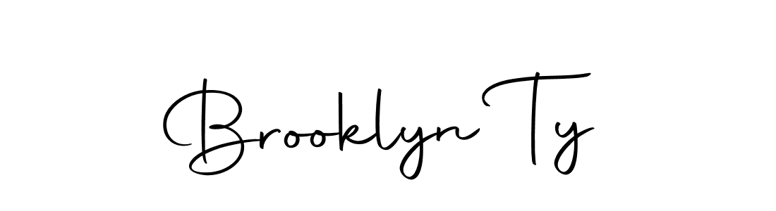 You should practise on your own different ways (Autography-DOLnW) to write your name (Brooklyn Ty) in signature. don't let someone else do it for you. Brooklyn Ty signature style 10 images and pictures png