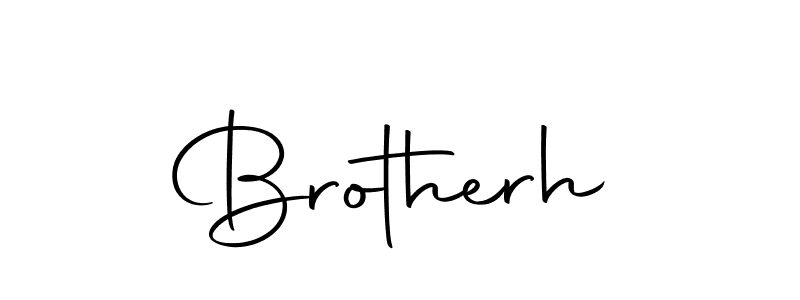 The best way (Autography-DOLnW) to make a short signature is to pick only two or three words in your name. The name Brotherh include a total of six letters. For converting this name. Brotherh signature style 10 images and pictures png