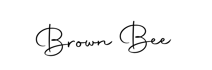 Create a beautiful signature design for name Brown Bee. With this signature (Autography-DOLnW) fonts, you can make a handwritten signature for free. Brown Bee signature style 10 images and pictures png