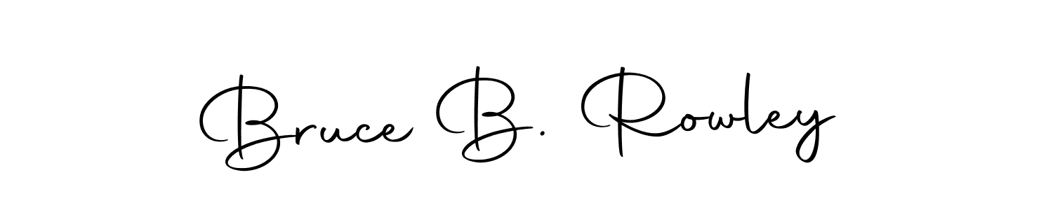 Use a signature maker to create a handwritten signature online. With this signature software, you can design (Autography-DOLnW) your own signature for name Bruce B. Rowley. Bruce B. Rowley signature style 10 images and pictures png