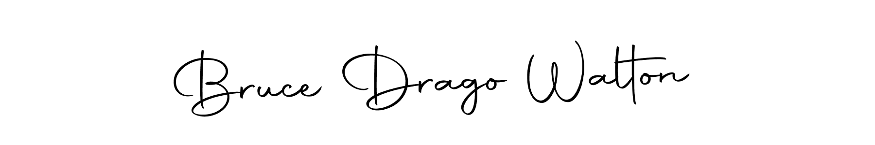 How to make Bruce Drago Walton signature? Autography-DOLnW is a professional autograph style. Create handwritten signature for Bruce Drago Walton name. Bruce Drago Walton signature style 10 images and pictures png
