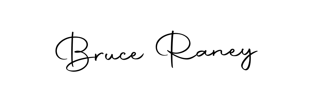 How to make Bruce Raney name signature. Use Autography-DOLnW style for creating short signs online. This is the latest handwritten sign. Bruce Raney signature style 10 images and pictures png