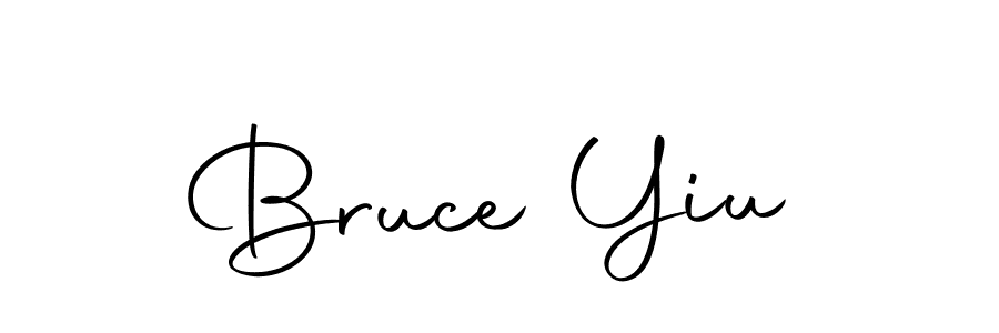 Use a signature maker to create a handwritten signature online. With this signature software, you can design (Autography-DOLnW) your own signature for name Bruce Yiu. Bruce Yiu signature style 10 images and pictures png