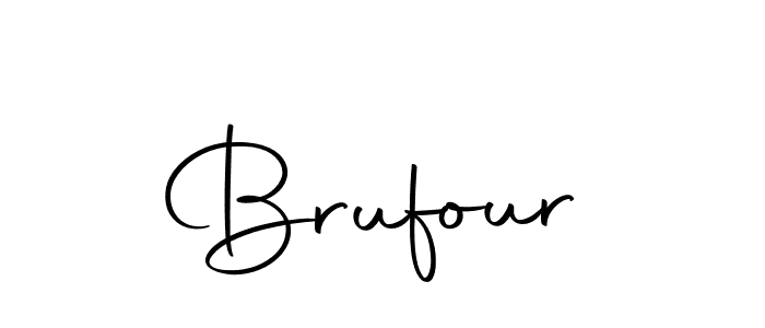 You should practise on your own different ways (Autography-DOLnW) to write your name (Brufour) in signature. don't let someone else do it for you. Brufour signature style 10 images and pictures png