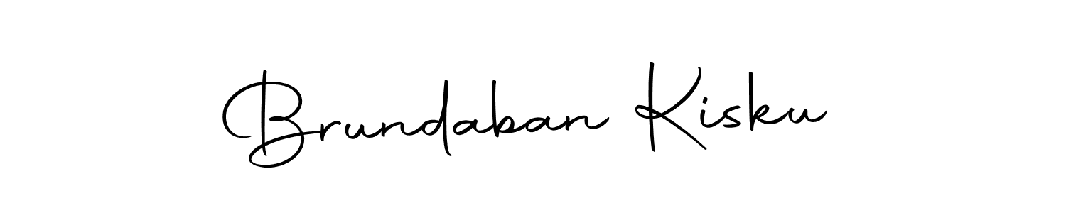 Brundaban Kisku stylish signature style. Best Handwritten Sign (Autography-DOLnW) for my name. Handwritten Signature Collection Ideas for my name Brundaban Kisku. Brundaban Kisku signature style 10 images and pictures png
