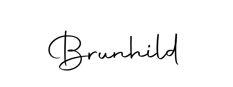 Use a signature maker to create a handwritten signature online. With this signature software, you can design (Autography-DOLnW) your own signature for name Brunhild. Brunhild signature style 10 images and pictures png