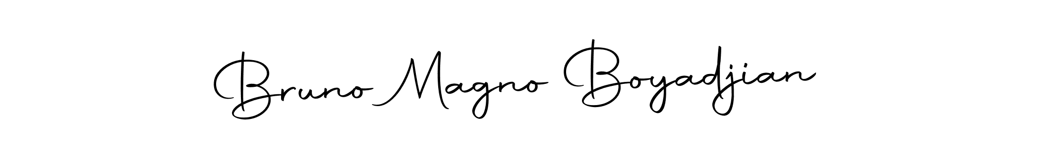 Bruno Magno Boyadjian stylish signature style. Best Handwritten Sign (Autography-DOLnW) for my name. Handwritten Signature Collection Ideas for my name Bruno Magno Boyadjian. Bruno Magno Boyadjian signature style 10 images and pictures png