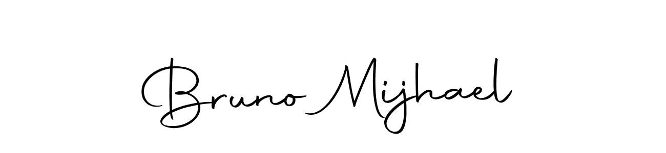 The best way (Autography-DOLnW) to make a short signature is to pick only two or three words in your name. The name Bruno Mijhael include a total of six letters. For converting this name. Bruno Mijhael signature style 10 images and pictures png