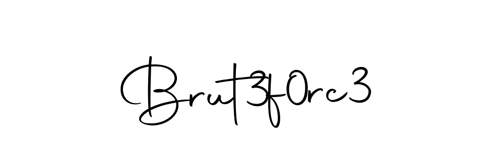 Design your own signature with our free online signature maker. With this signature software, you can create a handwritten (Autography-DOLnW) signature for name Brut3f0rc3. Brut3f0rc3 signature style 10 images and pictures png