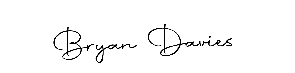 Design your own signature with our free online signature maker. With this signature software, you can create a handwritten (Autography-DOLnW) signature for name Bryan Davies. Bryan Davies signature style 10 images and pictures png