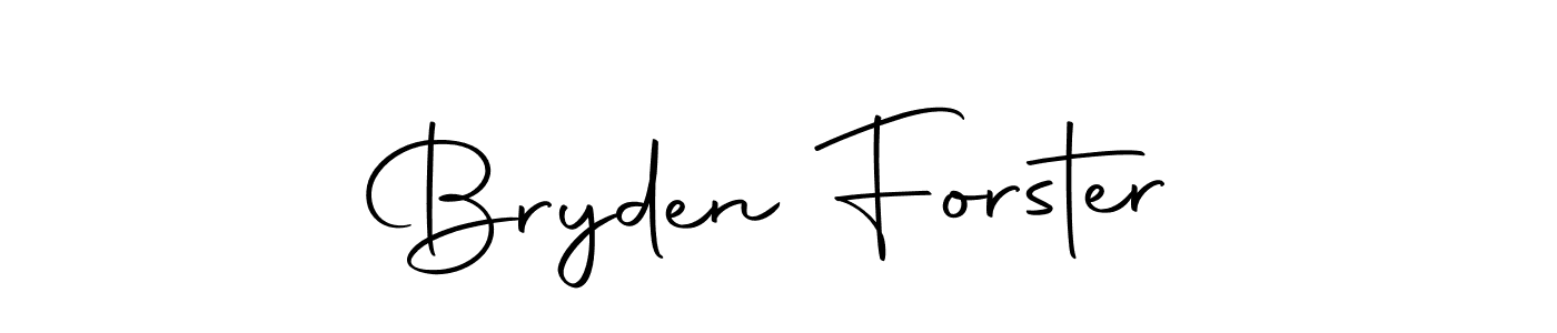 Make a beautiful signature design for name Bryden Forster. With this signature (Autography-DOLnW) style, you can create a handwritten signature for free. Bryden Forster signature style 10 images and pictures png