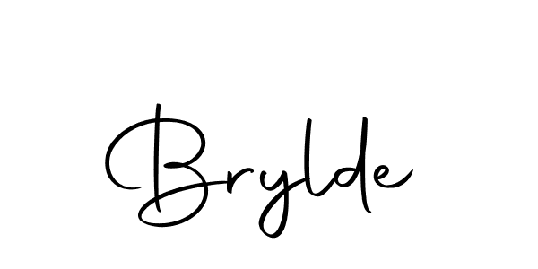 Make a beautiful signature design for name Brylde. Use this online signature maker to create a handwritten signature for free. Brylde signature style 10 images and pictures png