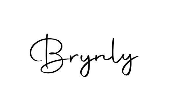 Brynly stylish signature style. Best Handwritten Sign (Autography-DOLnW) for my name. Handwritten Signature Collection Ideas for my name Brynly. Brynly signature style 10 images and pictures png