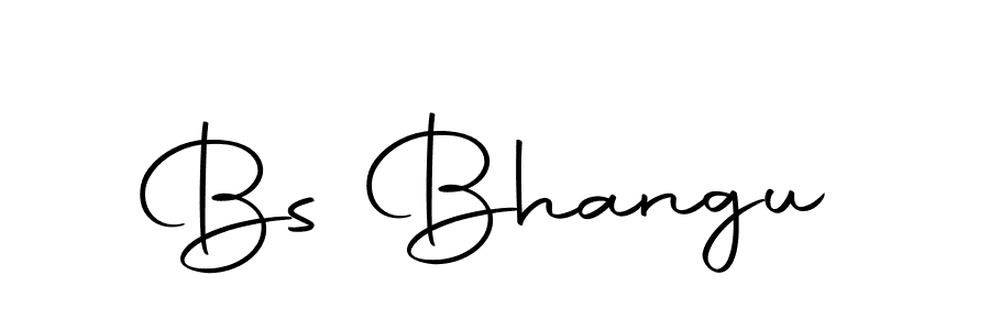 Similarly Autography-DOLnW is the best handwritten signature design. Signature creator online .You can use it as an online autograph creator for name Bs Bhangu. Bs Bhangu signature style 10 images and pictures png