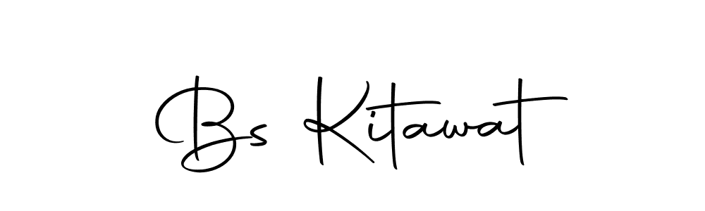 Design your own signature with our free online signature maker. With this signature software, you can create a handwritten (Autography-DOLnW) signature for name Bs Kitawat. Bs Kitawat signature style 10 images and pictures png