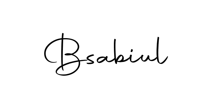 Also we have Bsabiul name is the best signature style. Create professional handwritten signature collection using Autography-DOLnW autograph style. Bsabiul signature style 10 images and pictures png