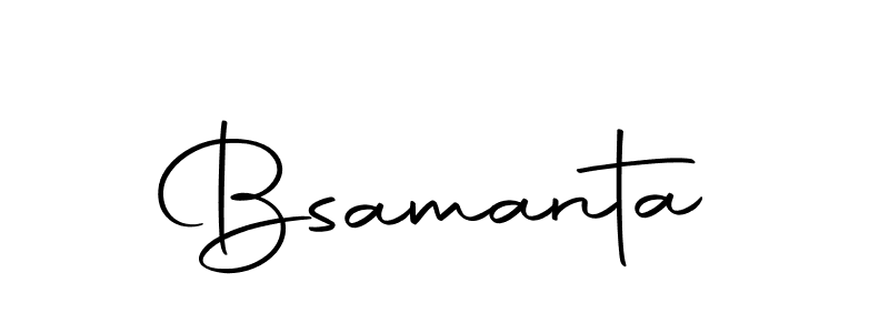 Also we have Bsamanta name is the best signature style. Create professional handwritten signature collection using Autography-DOLnW autograph style. Bsamanta signature style 10 images and pictures png